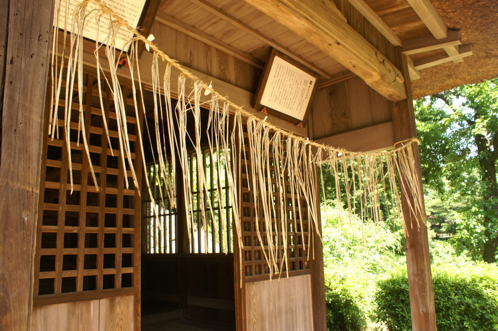 Nihon Minka-en: Eingang eines traditionellen Hauses