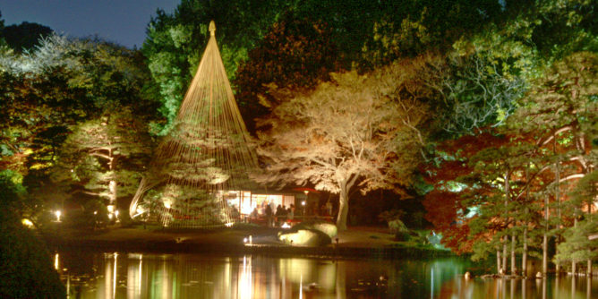 Rikugien Light-up Event