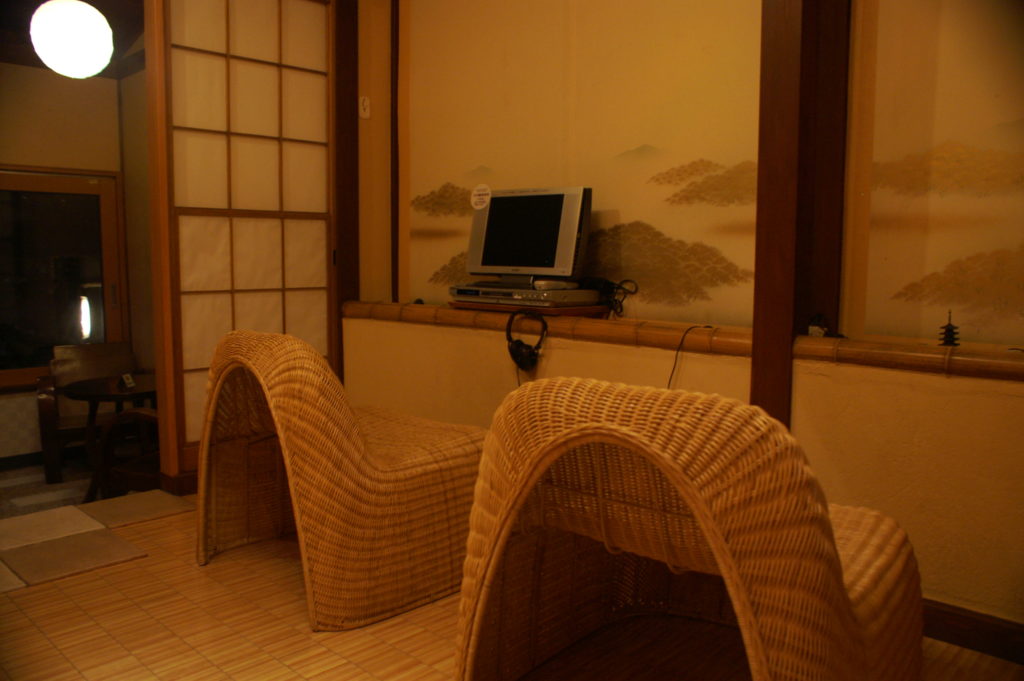 Ryokan entertainment room