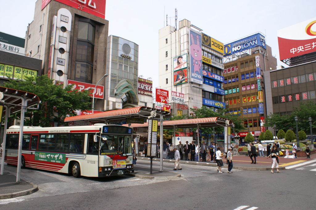 In front of Nakano Station