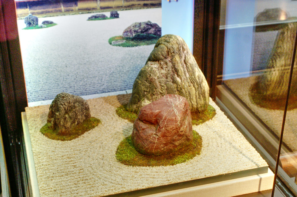 Japanese garden model