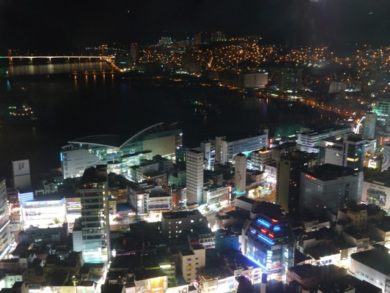 Busan at night