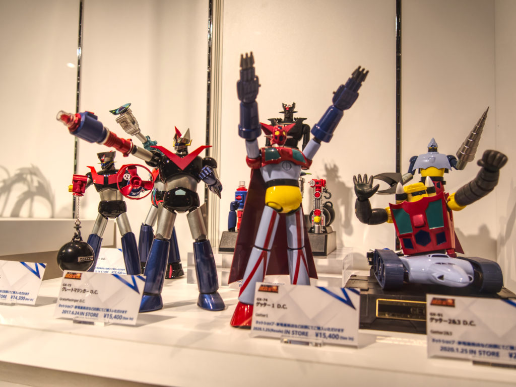 Mazinger figures