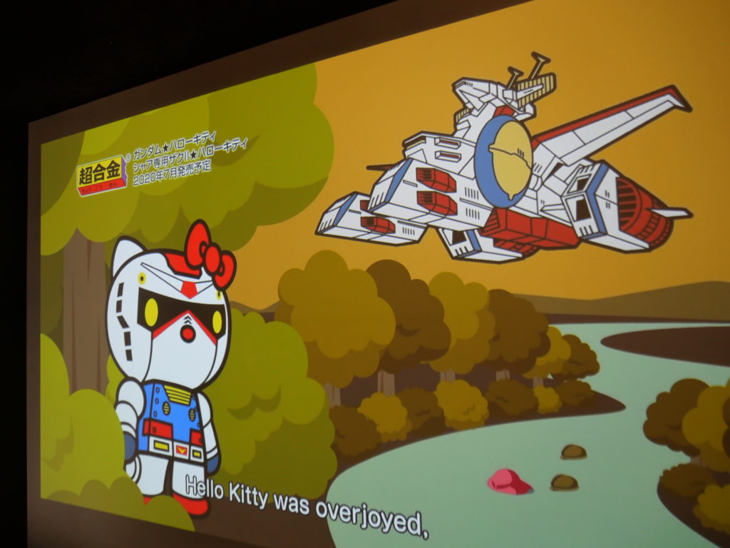 Tamashii Nations: Gundam x Hello Kitty