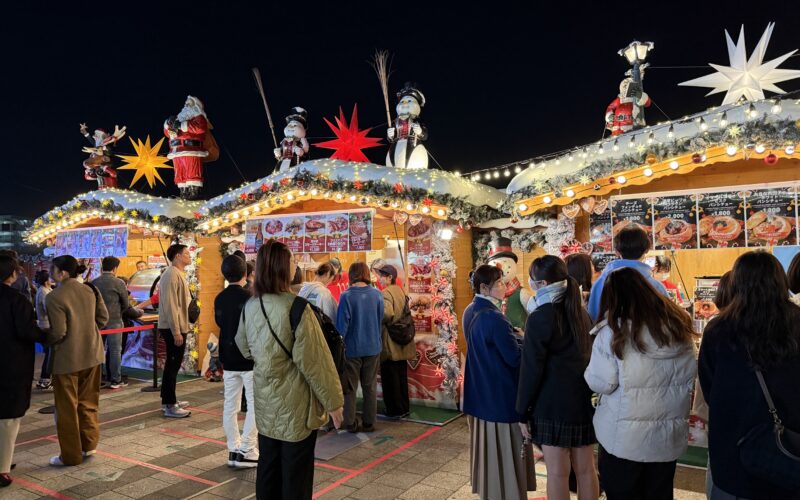 Tokyo Skytree Town Dream Christmas food vendor