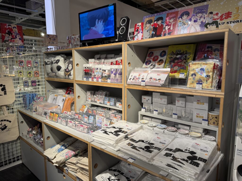 Ranma 1/2 popup store Shibuya LOFT