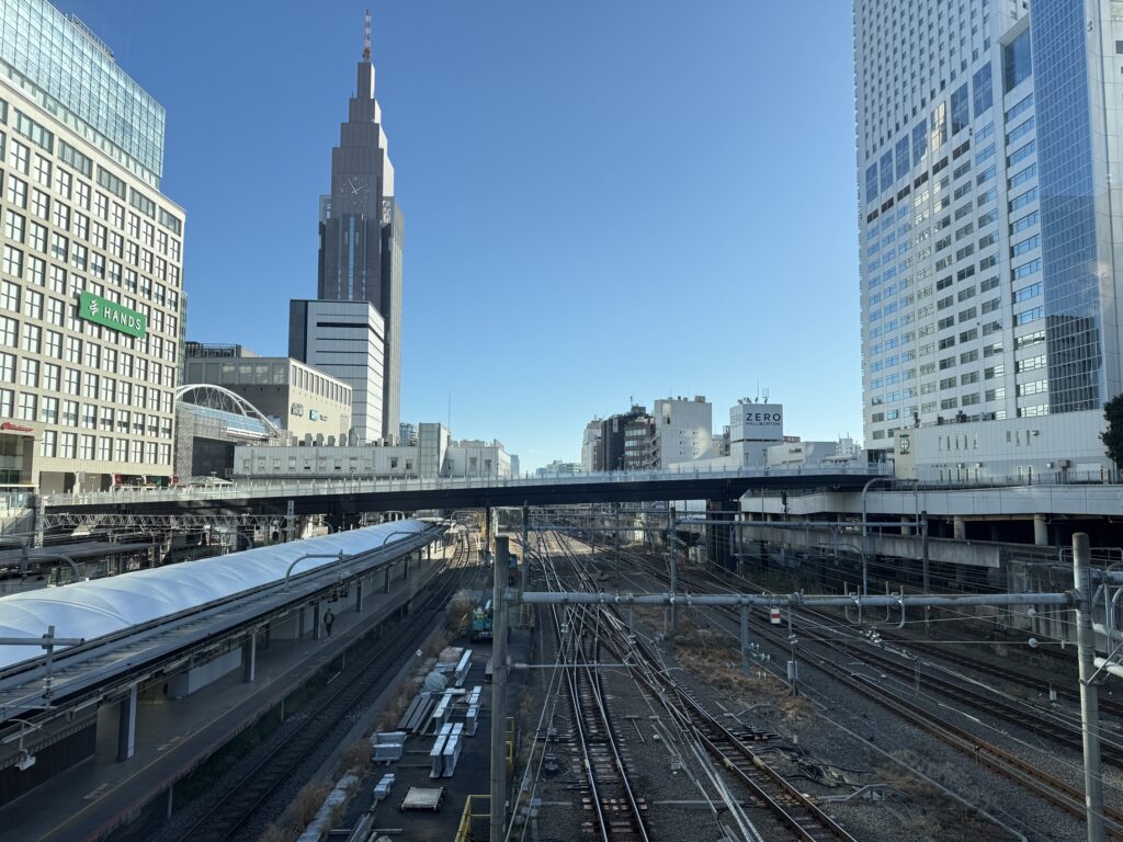 View from the Suica Penguin Square